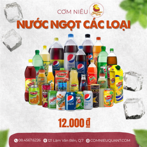 NƯỚC NGỌT CÁC LOẠI